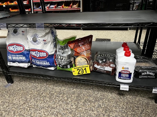 LOT OF ASSORTED GRILLING SUPPLIES