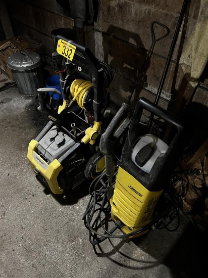 LOT: KARCHER 2300 PSI PRESSURE WASHERS