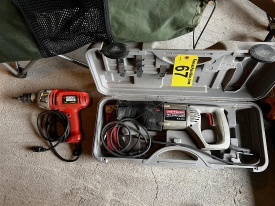 LOT OF 2-POWER TOOLS:
