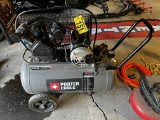 PORTER CABLE 20-GAL. PORTABLE AIR COMPRESSOR, 2HP, 135 PSI