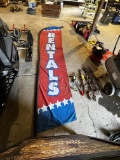 LOT: POLARIS ADVENTURES DISPLAY BANNER, RENTAL DISPLAY BANNER, A-FRAME
