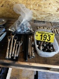 LOT OF ASSORTED SOCKETS & RATCHET WRENCHES