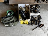 LOT OF ASSORTED TIE DOWNS & RATCHET STRAPS