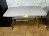 LIFETIME 4' FOLDING TABLE