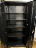 METAL 2-DOOR STORAGE CABINET, 36