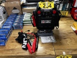 LOT: BOOSTER PAC & BATTERY CHARGER