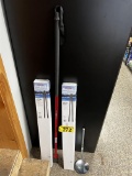 BID PRICE X 2 - (2) EAGLE CLAW SHAPPELL HD HITCHES W/ ESKIMO REDNECK ICE CHISEL & SPOON