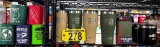 LOT OF 7-ASSORTED INSULATED TUMBLERS, 5-KOOZIES