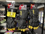 LOT: 3-GKS ELITE COLD WEATHER GLOVES, XL & 2XL