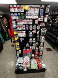 CONTENTS ON PEGBOARD RACK:
