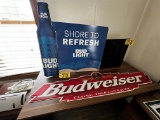 LOT: (2) COLA-COLA TIN SIGNS
