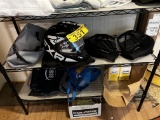 LOT: FXR TORQUE X ATV HELMET SIZE XL, KIMPEX HANDLE COVERS, POLARIS GEAR BAG
