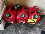 BID PRICE X 3 - (3) BRIGGS & STRATTON 2-GAL. FUEL CANS