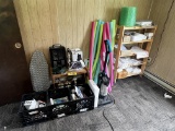 REMAINING CONTENTS IN CORNER OF ROOM: