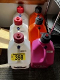 BID PRICE X 6 - (6) VIP RACING 5.5-GAL. FUEL CANS