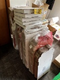 LOT: 9-BUNDLES ASSORTED SIZE PIZZA BOXES