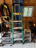 WERNER 6' FIBERGLASS STEP LADDER