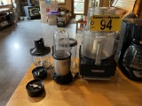 LOT: CUISINART 14-CUP FOOD PROCESSOR, MAGIC BULLET