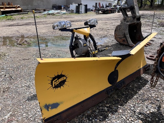 2016 FISHER XV2 SNOWPLOW, 9’6”