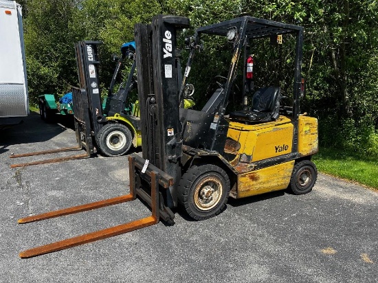 2001 YALE MODEL GLP050TGNUAE084 5000LB FORKLIFT