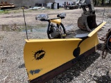 2016 FISHER XV2 SNOWPLOW, 9’6”