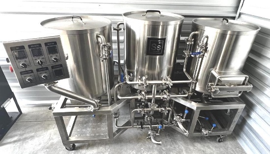 2023 SS BREWTECH MODEL BH01E3-1PH 1 BBL, 1PH ELECTRIC BREWHOUSE