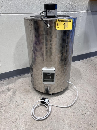 10-BOTTLE, BOTTLE NECK FREEZER FOR DISGORGING PROCESS, MADE IN ITALY