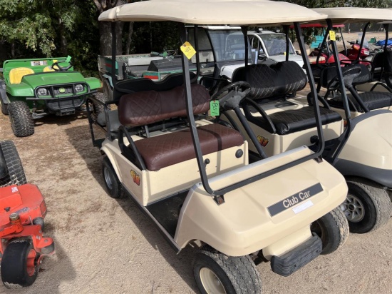 2018 CLUB CAR GOLF CART, GAS