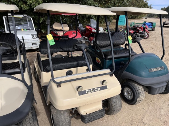 2014 CLUB CAR GOLF CART, ELECTRIC