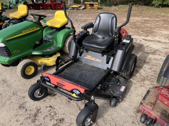 AIRENS ZOOM 1944 ZERO TURN MOWER, 498 HOURS