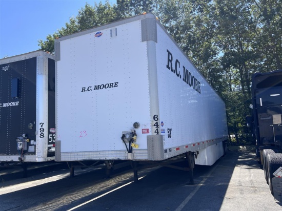 2012 UTILITY VS2DX 53FT VAN TRAILER, TL644ME, VIN: 1UYVS253XCG291702