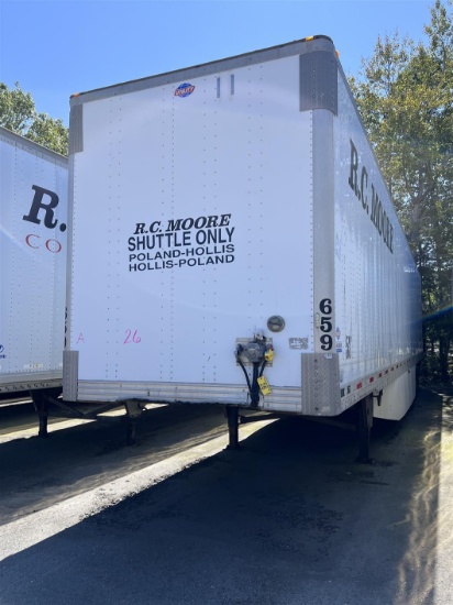 2012 UTILITY VS2DX 53FT VAN TRAILER, TL659ME, VIN: 1UYVS2531CG291717