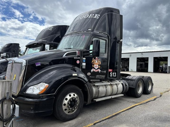 2017 KENWORTH T680 TRACTOR DAYCAB, TK513ME, MILES: 632,647, VIN: 1XKYDP9X4HJ152471