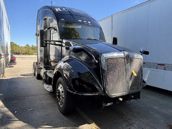 2017 KENWORTH T680 SLEEPER TRACTOR, TK526ME, MILES: 590,550, VIN: 1XKYDP9X9HJ155379