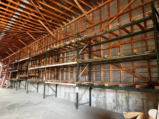 PALLET RACKING: (9) UPRIGHTS 46