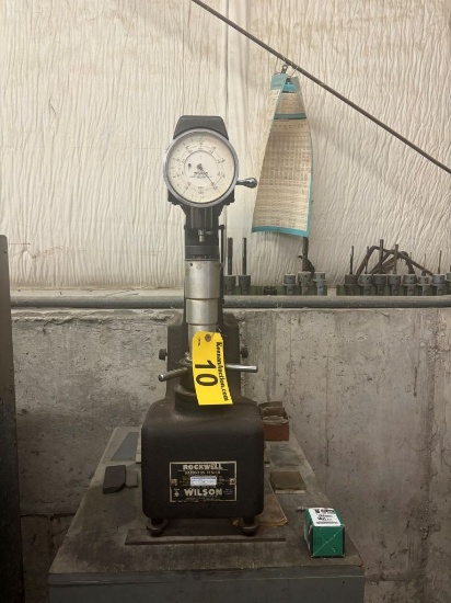 ROCKWELL WILSON  3TTBB HARDNESS TESTER, S/N: 585