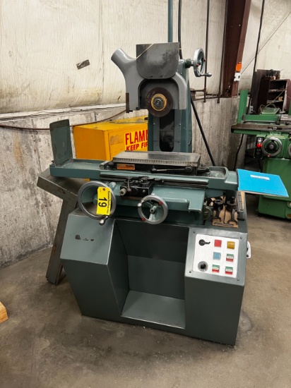 HARIG 618W AUTOMATIC II SURFACE GRINDER, 3PH, 1HP