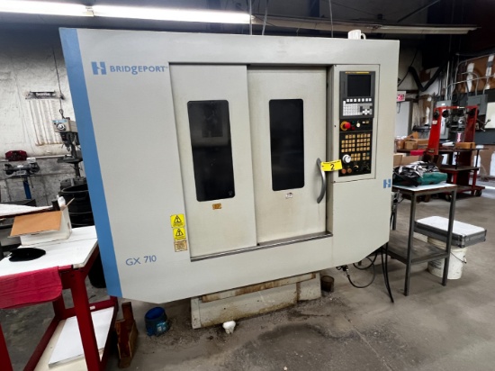 2011 HARDINGE BRIDGEPORT GX710 VERTICAL MILLING MACHINE CENTER