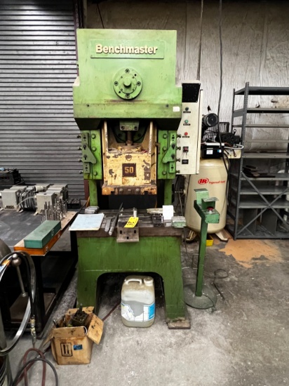 BENCHMASTER G50 50-TON POWER PRESS, 3PH, 230V