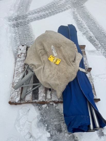 15' X 15' TOPTEC 1-PC FRAME TENT