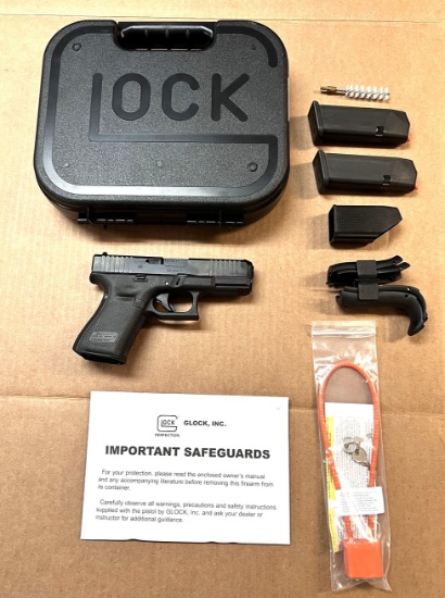 GLOCK G19 GEN 5 9MM SEMI-AUTO PISTOL, S/N: BRXN477