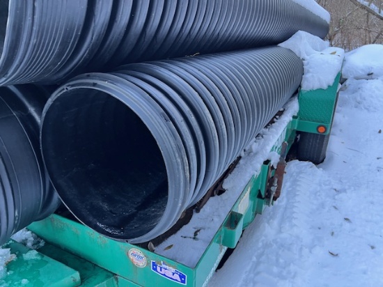 NEW 15" X 20' CULVERT, CORRUGATED HDPE