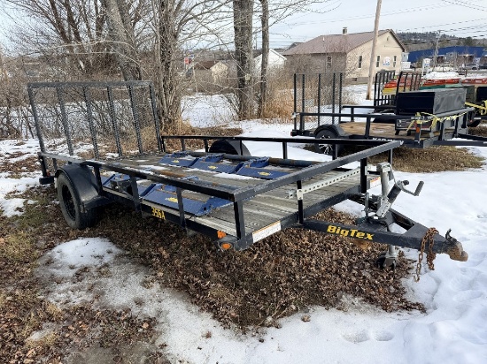 2023 BIG TEX 6.5'X14’ S/A UTILITY TRAILER, VIN: 16V1U1718P3208833
