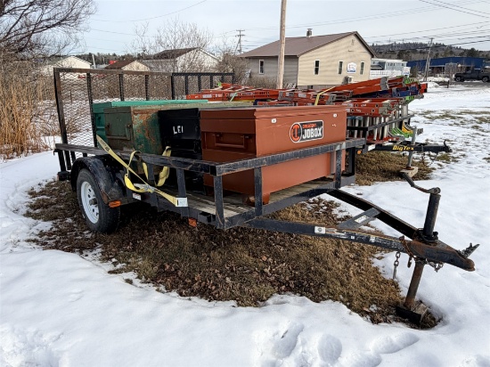 2021 CARRY-ON 5'X10’ S/A UTILITY TRAILER, VIN: 4YMBU1015MV030113