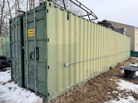40' STORAGE CONTAINER, 104"H