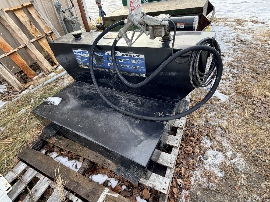 BETTER BUILT 100-GAL. STEEL FUEL TRANSFER TANK & PUMP