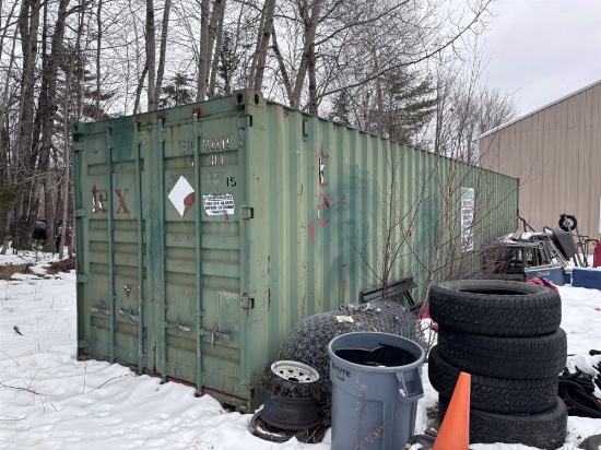 TEX 40' STORAGE CONTAINER, 104"H