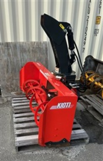 2024 KIOTI KS74-240FM SNOWBLOWER, 74” FRT
