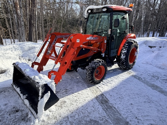 2023 KIOTI NS6010 HST TRACTOR, KL5810 LOADER. 99.4 HOURS