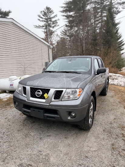 2021 NISSAN FRONTIER CREW CAB, 62,938 MILES